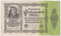 Germany P 79 - 50.000 Mark 19.11.1922 - Fine+ - 50000 Mark