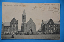 La Croyère 1907: Eglise Du Sacré Coeur Animée - La Louviere