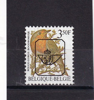 OBL PRE 822 YT 2275 MIC 2279 SCO 822 COB  "Oiseaux De Buzin" Rouge Gorge  « BELGIQUE»   27/04 - Typos 1986-96 (Oiseaux)