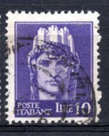 1945 - ITALIA / REGNO - Catg. Unif. 542  - Used - (W022372.1.) - Otros & Sin Clasificación
