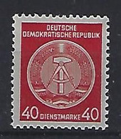 Germany (DDR) 1957-60  Dienstmarken B (**) MNH  Mi.39 (type 4) - Mint