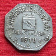 Germany Langenschwalbach  10  Pfennig  1918  Hesse-Nassau  Alemania Allemagne Alemanha Iron Notgeld  486 - Autres & Non Classés