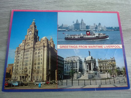 Greetings From Maritime Liverpool - Multi-vues - L007134L - Editions Dennis Print - Année 1980 - - Liverpool