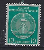 Germany (DDR) 1957-60  Dienstmarken B (**) MNH  Mi. 35 (type 4) - Mint