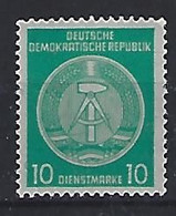 Germany (DDR) 1957-60  Dienstmarken B (**) MNH  Mi. 35 (type 4) - Nuovi