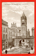 NORTHERN IRELAND LONDONDERRY  THE GUILDHALL + SHIPQUAY GATE - Londonderry