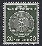 Germany (DDR) 1957-60  Dienstmarken B (**) MNH  Mi. 37 (type 4) - Nuovi