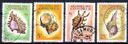 Comores: Yvert N° 21/24 - Used Stamps