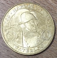 BELGIQUE WATERLOO NAPOLEON 1769 - 1821 MDP 2017 MÉDAILLE SOUVENIR MONNAIE DE PARIS JETON TOURISTIQUE TOKEN MEDAL COIN - Touristisch