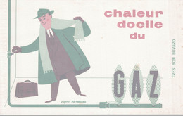 BUVARD  CHALEUR DOCILE DU GAZ - G