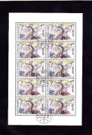 Bloc 10 Timbres Europa 1995 Oblitéré YT 188 / Sheet Europa 1995 Used Mi 226 - Blocks & Sheetlets