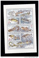 Bloc1998  De 3 Timbres Poisson Chien , Carpe , Apron YT 271/273 Neuf /  Sheet 1998 Mint Mi 317/319 Fishes - Blocks & Kleinbögen