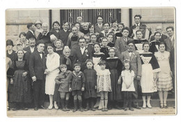 PORT LAUNAY (29)  Carte Photo Mariage Groupe Costumes Accordéon Gros Plan - Autres & Non Classés