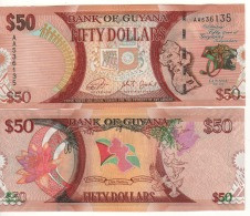 GUYANA   Attractive New 50 Dollars "commemorative"   ( P41)   2016   UNC - Guyana