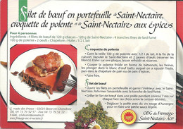 Filet De Boeuf Saint-Nectaire - Recettes (cuisine)