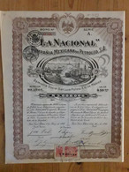 Compania Mexicana De Petroleo - La Nacional - 1916 - Oil