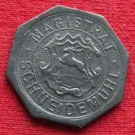 Germany Schneidemuhl  10  Pfennig  1916  Posen  Alemania Allemagne Alemanha Zinc Notgeld  502 - Other & Unclassified