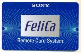 Carte Demonstration  Sony Felica, # Demo-320 - Exhibition Cards