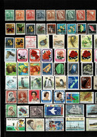 Philatélie Timbres NOUVELLE ZELANDE Total 124 Timbres ** & ° - Collections, Lots & Series