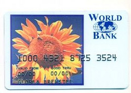 Carte Demonstration  Datacard, World Bank # Demo-332 - Ausstellungskarten