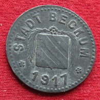 Germany Beckum 10  Pfennig  1917  Westphalia  Alemania Allemagne Alemanha Zinc Notgeld  590 - Other & Unclassified