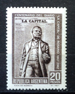 1967 Argentina MH - Diario "La Capital" Journal Newspaper Periódico Prensa Press - Other & Unclassified