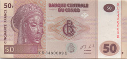 Congo : 50 Francs 2013 (UNC) - Republik Kongo (Kongo-Brazzaville)