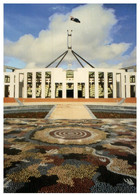 (R 31) Australia - ACT - Parliament House - Stamp And Special Postmark (with Aboriginal Mosaic) - Canberra (ACT)