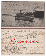 Vapor Steamer Stoomboot A.B.C. Mercedes To Buenos Aires Argentina Argentine 1921 Esperanto Antwerpen - Argentinië