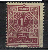 MAROC        N°  YVERT : TAXE 33  ( 4 )    OBLITERE       (OB 9 / 27 ) - Portomarken