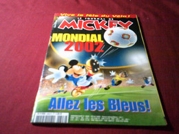 LE JOURNAL DE MICKEY   N° 2606   MAI  2002  °°  MONDIAL 2002 ALLEZ LES BLEUES - Autres & Non Classés