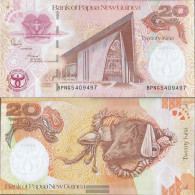 Papua-Guinea Pick-number: 36a Uncirculated 2008 20 Kina - Papua-Neuguinea