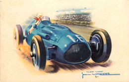 Sport Automobile * TALBOT LAGO * Illustrateur Jean MASSA * Automobile Voiture Ancienne Course Auto - Grand Prix / F1