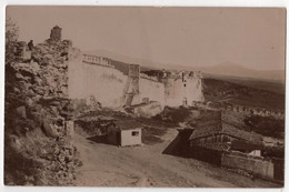 GRECE GREECE Carte Photo Guerre Balkans Dardanelles SALONIQUE Vue Des Remparts - Greece