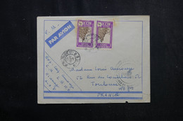 NIGER - Enveloppe De Niamey En FM Pour Toulouse En 1942 Par Avion - L 72743 - Cartas & Documentos