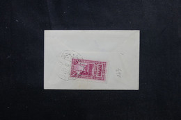 SYRIE - Petite Enveloppe De Damas Pour Amiens, Affranchissement Au Verso - L 72759 - Covers & Documents