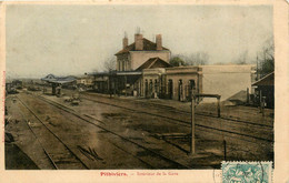 Pithiviers * Intérieur De La Gare * Ligne Chemin De Fer Du Loiret - Pithiviers