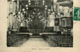 Derval * Intérieur De L'église * Fête Religieuse - Derval