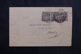 INDE - Enveloppe Commerciale De Calcutta Pour L 'Italie En 1926 - L 72806 - 1911-35 King George V
