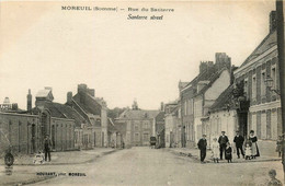 Moreuil * Rue Du Santerre * Villageois - Moreuil