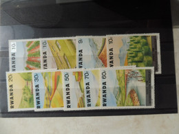 Rwanda 1266/1274  Mnh ** Année 1983 ( Belle Serie ) Paysage - Ungebraucht