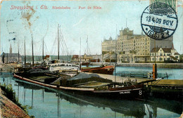 Strasbourg * Port Du Rhin * Rheinhafen * Péniche " EMIL MAINZ " * Batellerie - Strasbourg