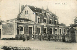 Chagny * La Gare * Le Parvis * Ligne Chemin De Fer De Saône Et Loire - Chagny