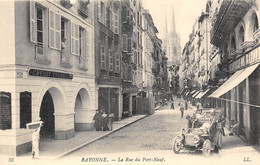 64-BAYONNE- LA RUE DU PORT-NEUF - Bayonne