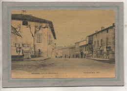 CPA - (01) MONTLUEL - Vue Du Pont Sur La Sereine à L'entrée Du Faubourg De Montbréval - Carte Colorisée D'aspect Toilé - Montluel