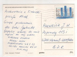 Beau Timbre , Stamp Yvert N° 986 " EUROPA " Sur Carte , Postcard - Cartas & Documentos