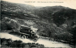 Vallon Entraygues * Panorama * Autobus Autocar * Vallée Du Lot - Autres & Non Classés