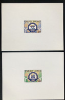 Gabon Gabun 2004 Mi. 1671 - 1672 Proof épreuve De Luxe FIFA 100 Ans Football Soccer Fußball 1904-2004 Rare - Autres & Non Classés