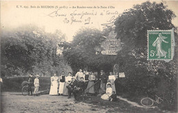 92-MEUDON- FORÊT- AU RENDEZ-VOUS DE LA PATTE D'OIE - Meudon