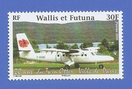 WALLIS ET FUTUNA 663 NEUF ** TWIN OTTER "VILLE DE PARIS" - Unused Stamps